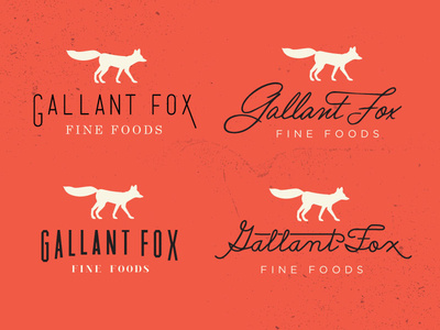 Gallant Fox Logo Concepts