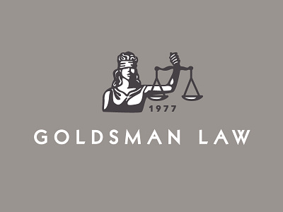 Goldsman Law Logo Concept