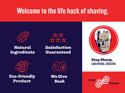 Icons and assets for Save My Blades Identity System blade branding earth grooming heart icon identity logo natural razor shaving
