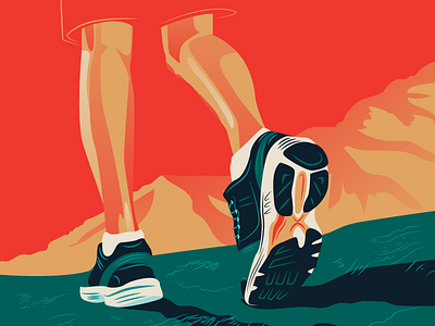 Fitness Illustration For Beyond Meat Core Values Poster