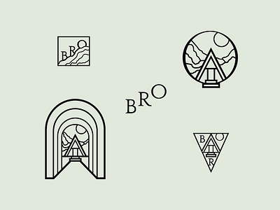 Logo concept exploration for Bro