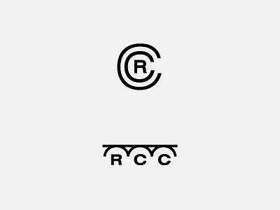 RCC Logo Explorations branding icon identity logo logo mark minimal monogram simple