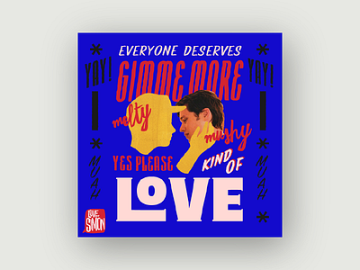 "Love, Simon" movie social media takeover colorful gay lgbtq love simon movie social media typography