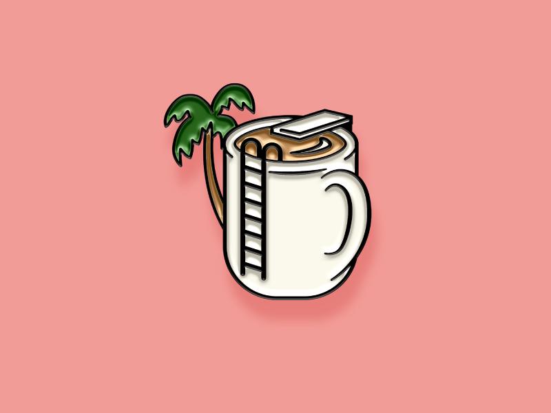 Pinned Facebook Sticker Paradise Joe By Jennifer Hood For Hoodzpah On Dribbble 2380