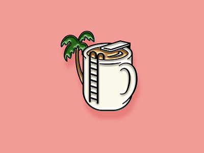 "Pinned" Facebook Sticker: Paradise Joe