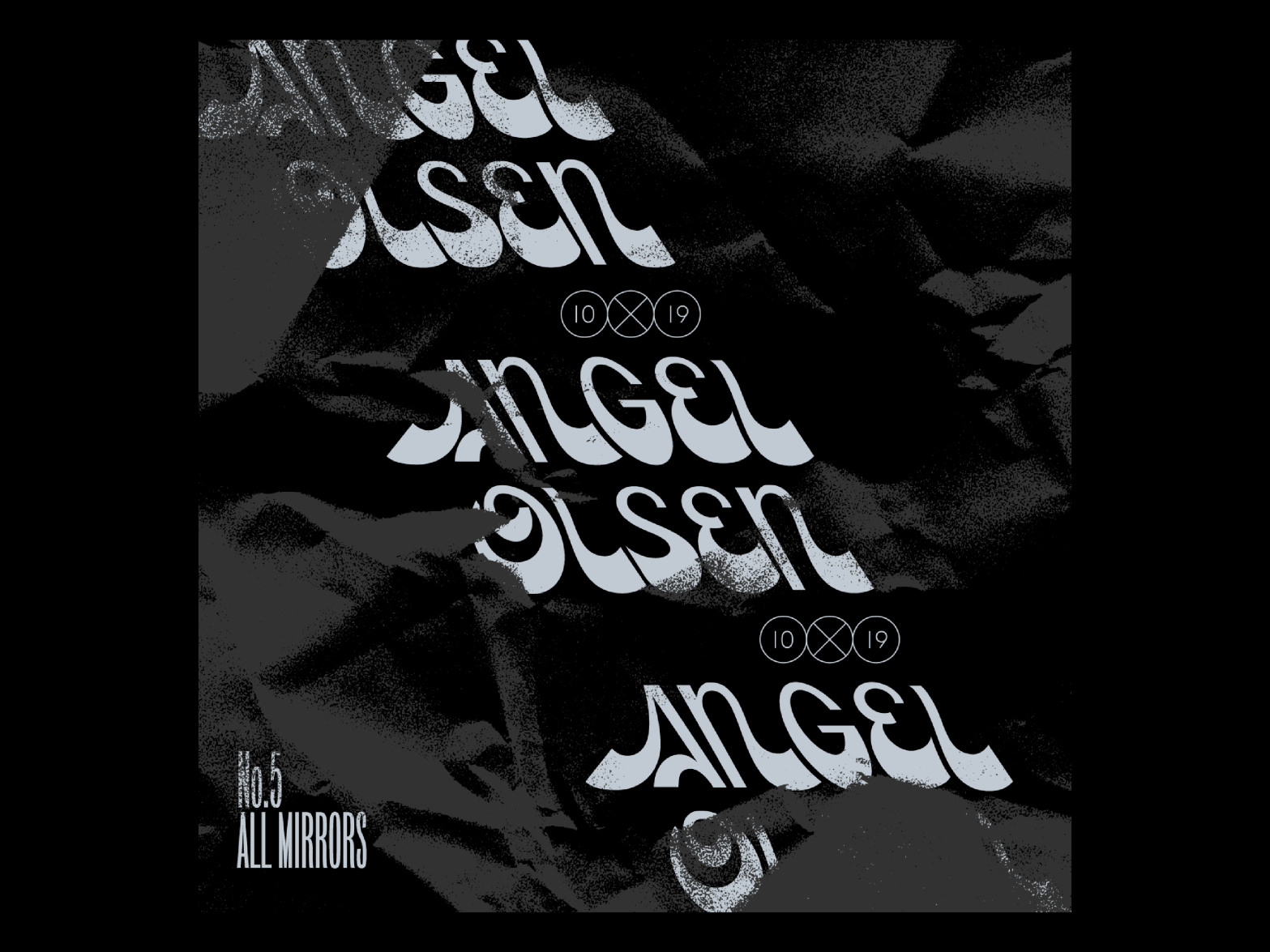 10x19 #5 Angel Olsen All Mirrors by Jennifer Hood for Hoodzpah on Dribbble