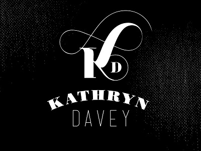 Yet Another Kathryn Davey Logo Concept