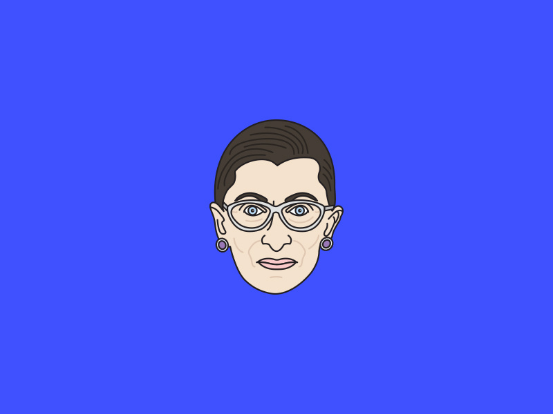 Ruth Bader Ginsburg notorious rgb election 2016 supreme court ruth bader ginsburg ginsburg bader ruth portrait election rgb