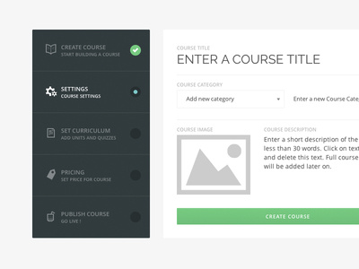 Front end course creation in WPLMS