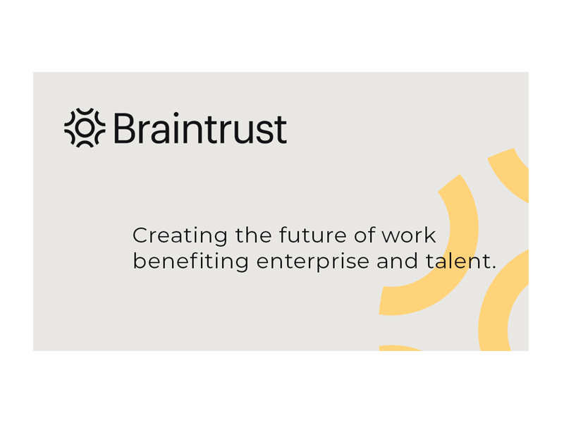 Braintrust Discord Banner braintrust branding branding. design discord gifs type typography ui ux web3