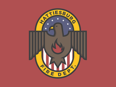 Rejected Hattiesburg Fire Dept. Logo