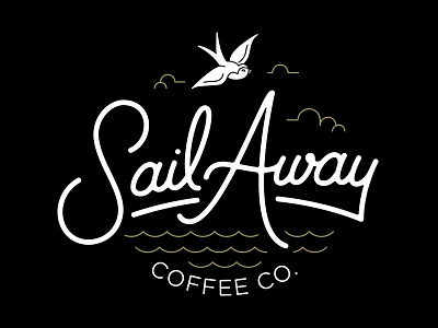 Sail Away Coffee Co. Logo