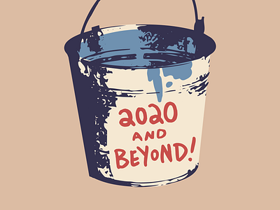 Bucket List 2020 bucket bucket list buckets chicago freelance graphic design illustration illustrator kick the bucket vector