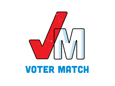Voter Match Branding brand design branding chicago tribune journalism logo logo design match matching media news news media newspaper publishing voters voting