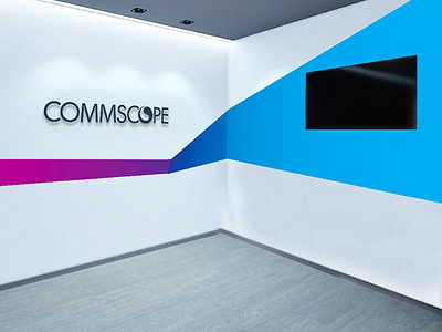 CommScope brand design branding commscope communication technology data centers environmental design infrastructure office branding office design technology wireless network