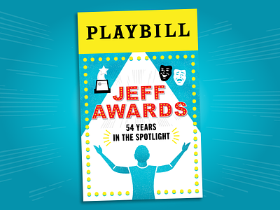 Awards Show Playbill acting actors awards show broadway chicago cover design dramatic play live performance marquee musicals performing arts playbill playwright spotlight stage stagecraft theater theatre theatrical tonys