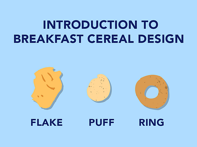 Breakfast Cereal Design breakfast breakfast cereal cereal clever cute food funny illustration illustrator