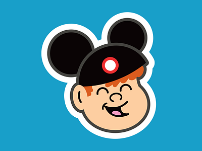 Disney Kid boy children cute disney disneyland for kids fun happy illustration mickey mickey mouse mouseketeer smile walt disney