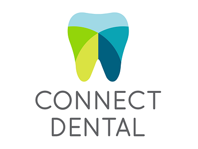 Connect Dental Specialists brand identity connect dental dental office dentist dentists doctors health logo logo design teeth tooth
