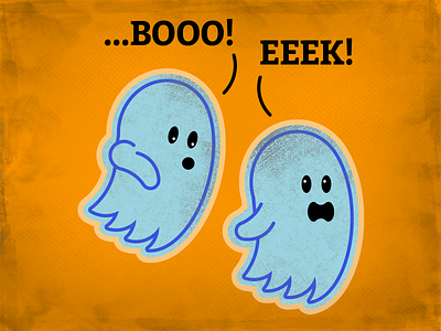Halloween Ghosts boo cute funny ghosts halloween holiday holidays kids spirits template texture