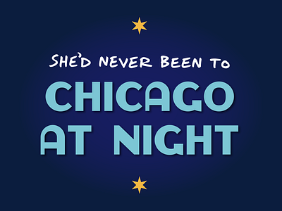 Starsiak Type art deco chicago indie rock merge records neighborhoods night night time spoon typeface typography