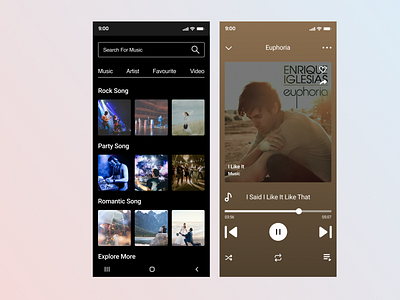 Daily UI 009 :: Music Player