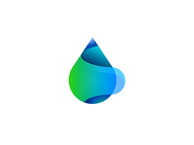 waterdrop design icon logo vector waterdrop