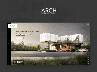 Arch - Architecture & Agency Web layout