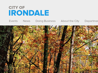 New Irondale City Branding