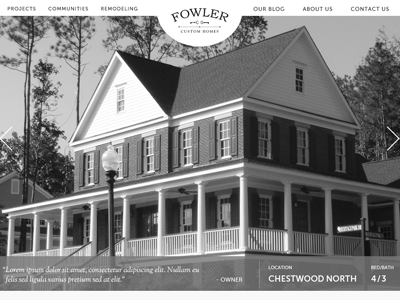 Fowler Custom Homes birmingham builder construction contractors projects