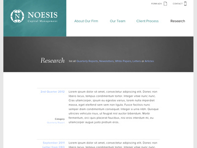 Noesis Capital Management birmingham boca raton money one column portfolio management professional simple stock market wealth worldwide