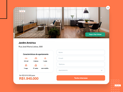 Modal - Loft design ui web