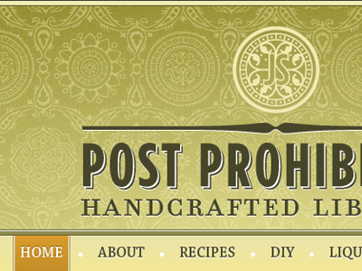 Post Prohibition cocktails website