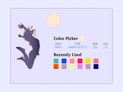 Color Picker 060 dailyui060 design ui ux web