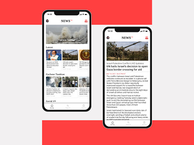 News 094 app dailyui094 design news news app ui ux