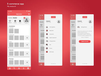 e-commerce app e commerce idzpanwui illustration ui ux