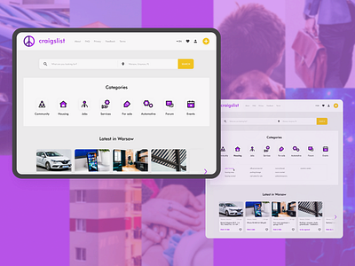 Craigslist redesign