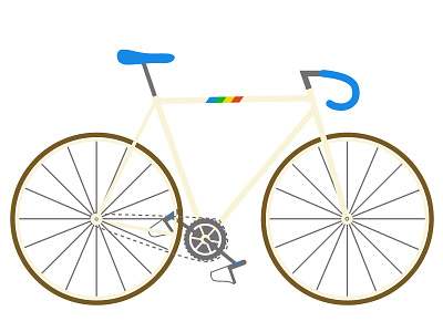 Bianca Pistol bianchi bicycle bike fixed gear fixie hipster illustration portland stockholm