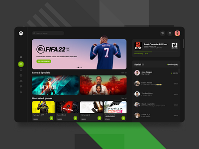 Xbox Dashboard