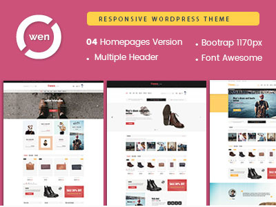 Owen - Mobile Optimized Multipurpose WordPress Theme fashion model shoe shopping woocommerce
