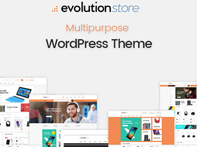 Evolution - WooCommerce Multipurpose WordPress Theme digital electronics devices fashion food furnitures headphones watches woocommerce