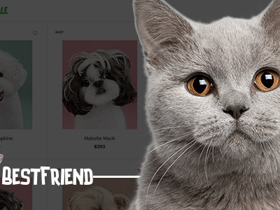 Bestfriend - Pet Shop WordPress WooCommerce Theme animal bestfriend cat dogs pets