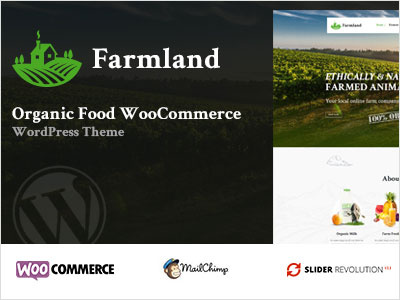 Farmland - Organic Food WooCommerce WordPress