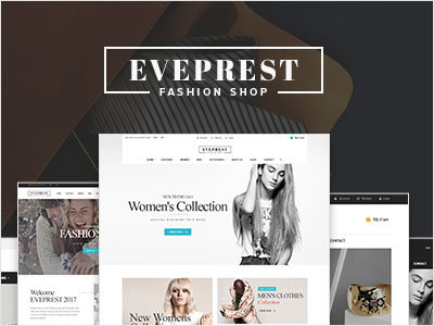 Eveprest - Fashion Shop WooCommerce WordPress Theme bootstrap clothes fashion shopping stylist woocommerce