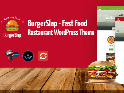 Burger Slap - Fast Food Restaurant WordPress Theme bakery cakes cheeseburger drink fast food food pasta pizza restaurant woocommerce