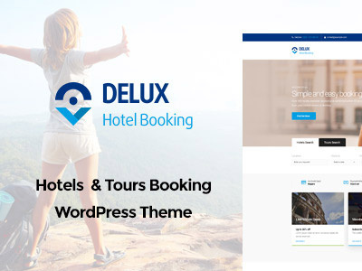 Delux - Online Hotel Booking WordPress Theme