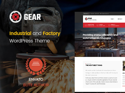 Gear - Factory and Industry Business WordPress Theme airplane commodity business construction engineering factory industrial industry machinery business power rail business ship business