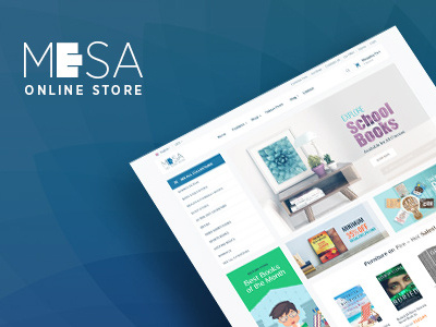 Mesa - Online Book Store WordPress Theme