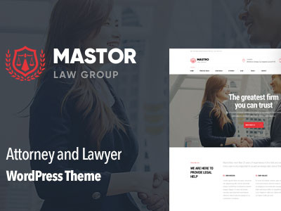 Mastor - Law WordPress Theme