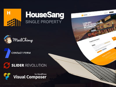 Housesang - Single Property WordPress Theme